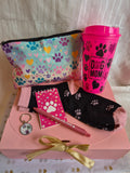 Bright Pink Dog Lovers Gift Box