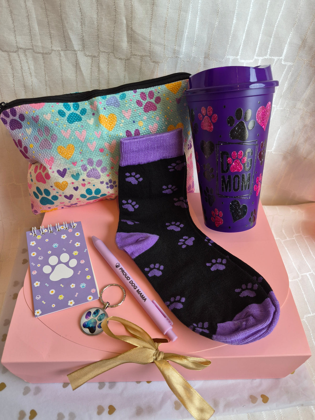 Purple Dog Lovers Gift Box